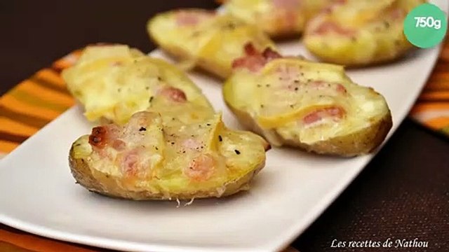 Pommes de terre façon tartiflette pour l'apéro