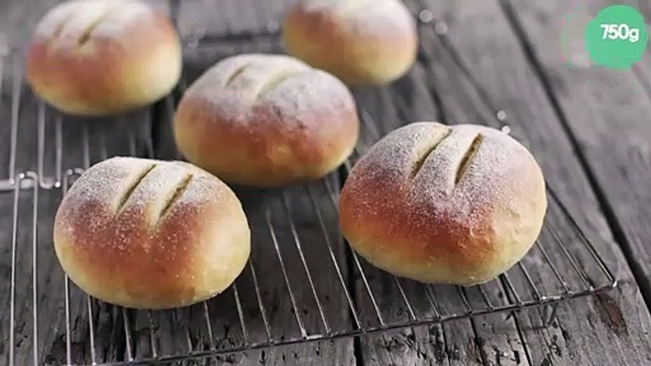 Pains hamburgers maison