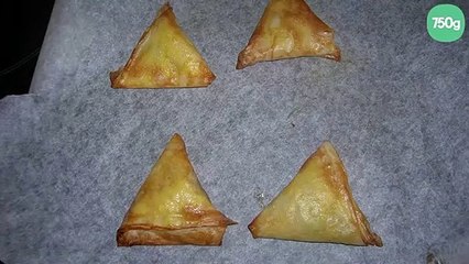 Samoussas Pomme Chocolat