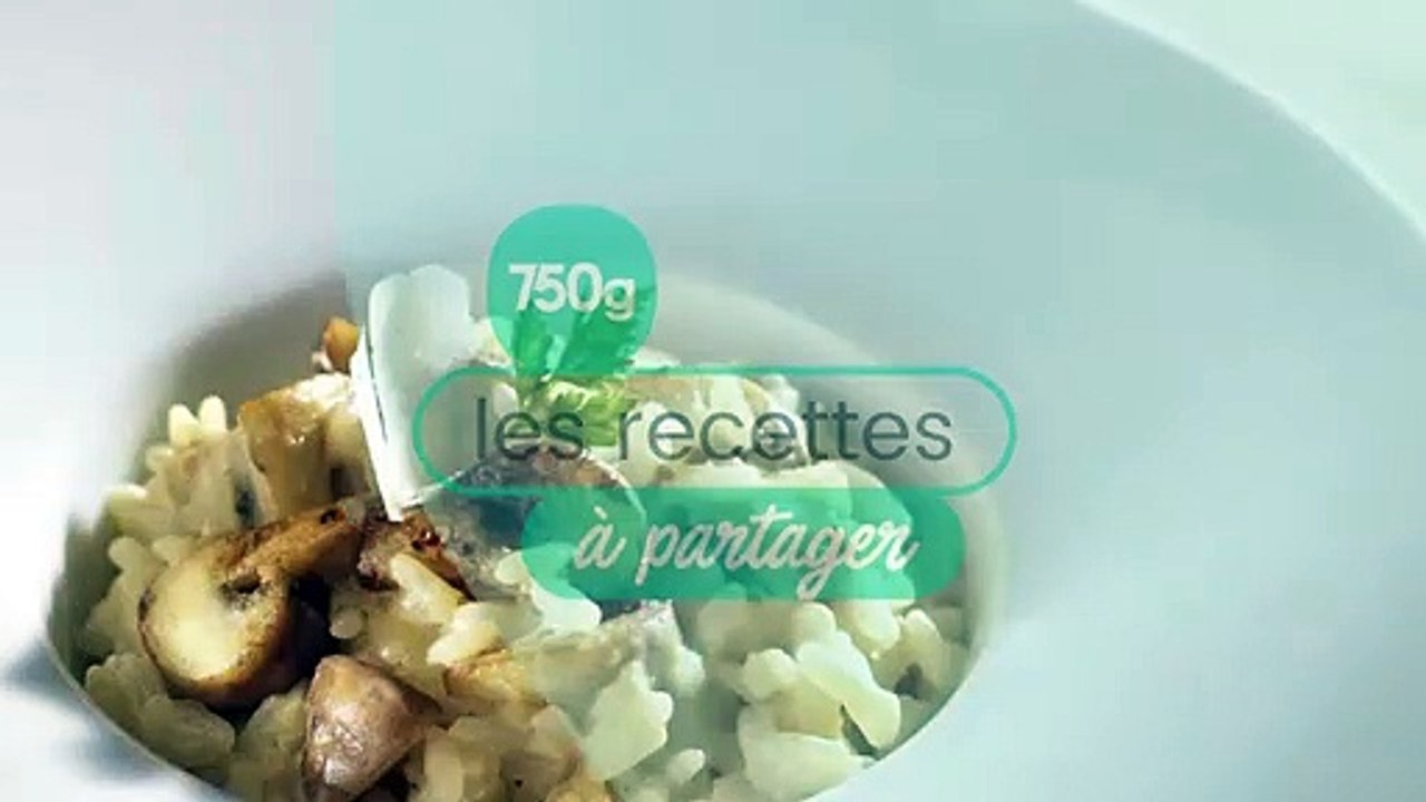 Risotto au parmesan et aux champignons
