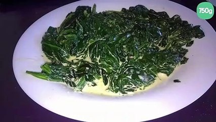 Épinards de mon enfance