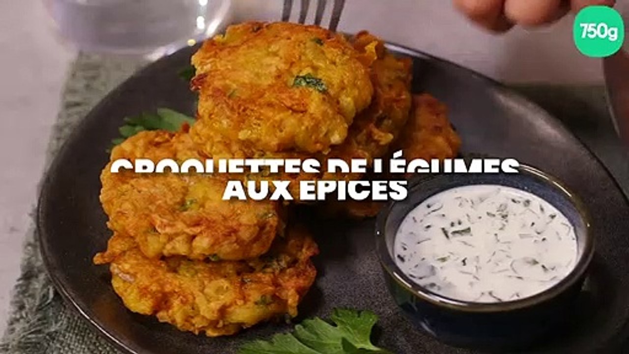 Croquettes de légumes aux épices