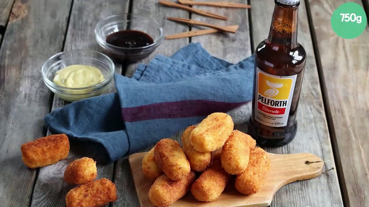 Croquettes de pommes de terre à la mimolette