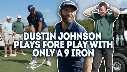 Fore Play vs Dustin Johnson - One Club Challenge, 9 Iron