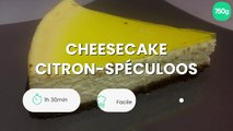 Cheesecake Citron-Spéculoos