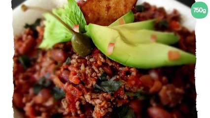 Chili con carne, recette du sud des États-Unis