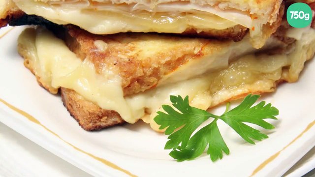 Croque-Monsieur au Maroilles Fauquet et bacon