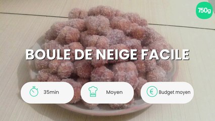 Boule de neige facile