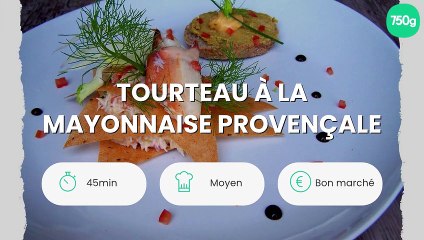 Tourteau à la mayonnaise provençale