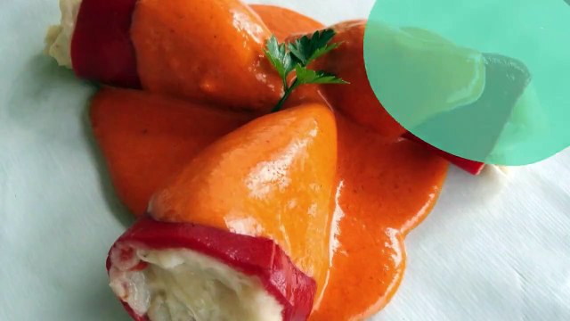 Piquillos farcis à la morue