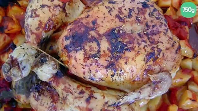 Poulet rôti aux herbes de Provence