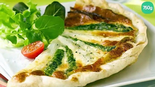 Tarte fine aux asperges