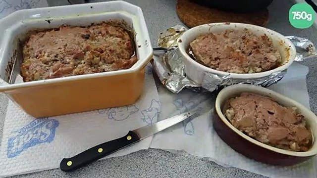 Terrine de lapin au foie gras et échalotes