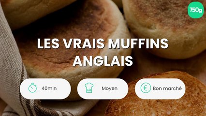 Les vrais muffins anglais