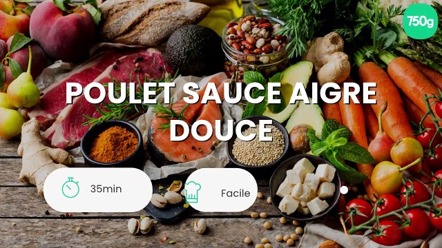 Poulet sauce aigre douce