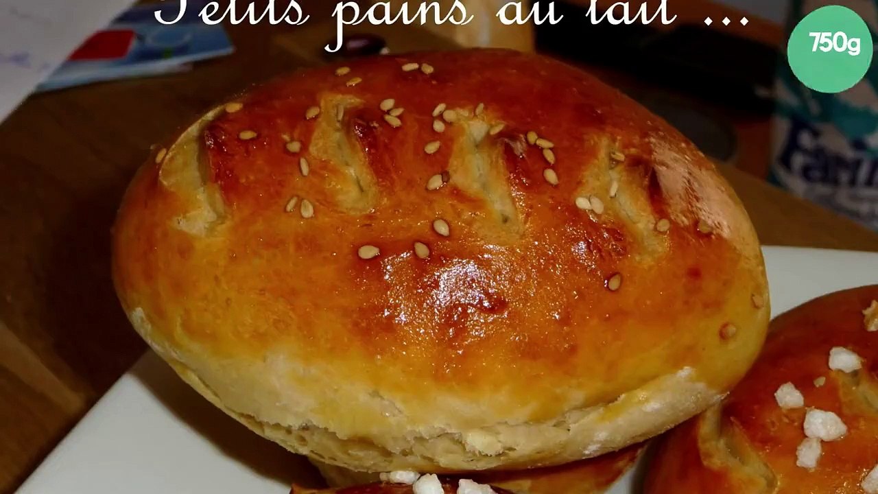 Petits pains au lait salés ou sucrés