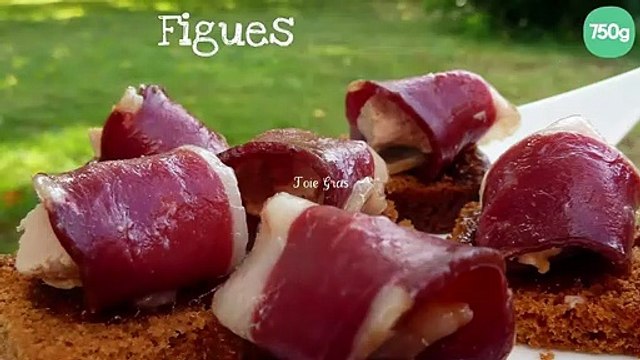 Canapés magret foie gras