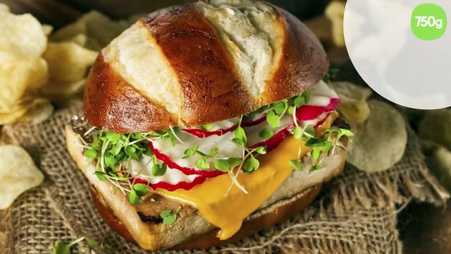 Burger veggie au tempeh