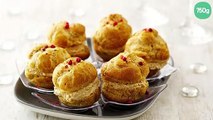 Choux fourrés au foie gras et aux épices