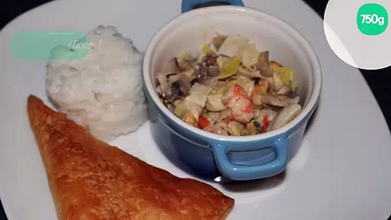 Cassolettes de fruits de mer aux petits légumes