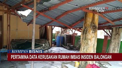 Pertamina Mulai Data Kerusakan Rumah Warga Akibat Insiden Kilang Balongan