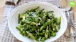 Salade de légumes primeur au parmesan et aux herbes fraiches
