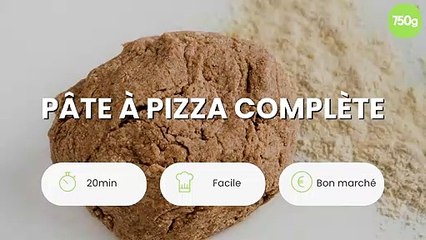 Pâte à pizza complète