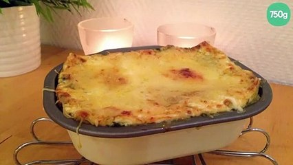 Lasagnes épinards/fromages à ma façon