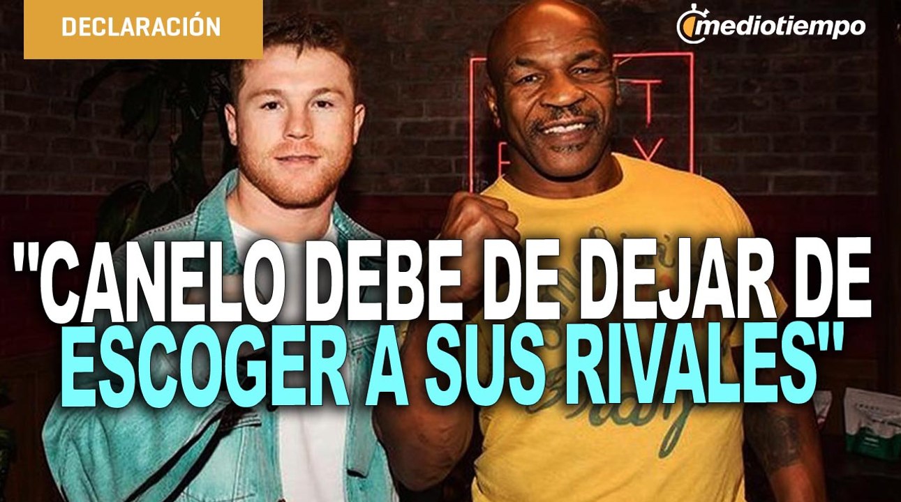 Mike Tyson lanzó crítica al Canelo Álvarez