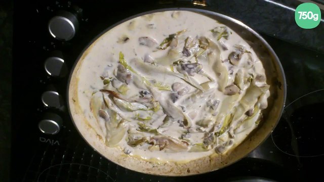 Poêlée aux endives et champignons