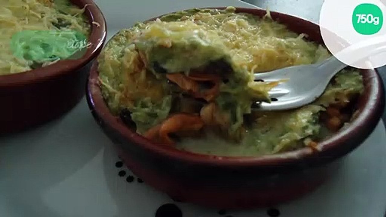 Cassolettes de moules aux poireaux