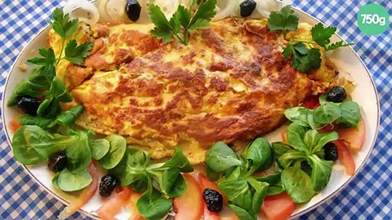 Omelette au Roquefort