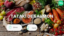 Tataki de saumon