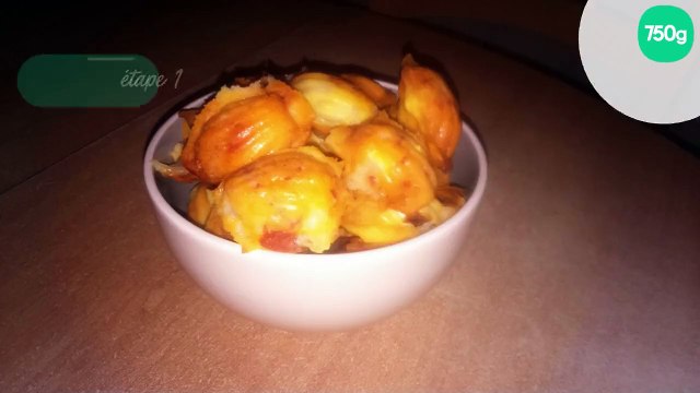 Madeleines chorizo chèvre