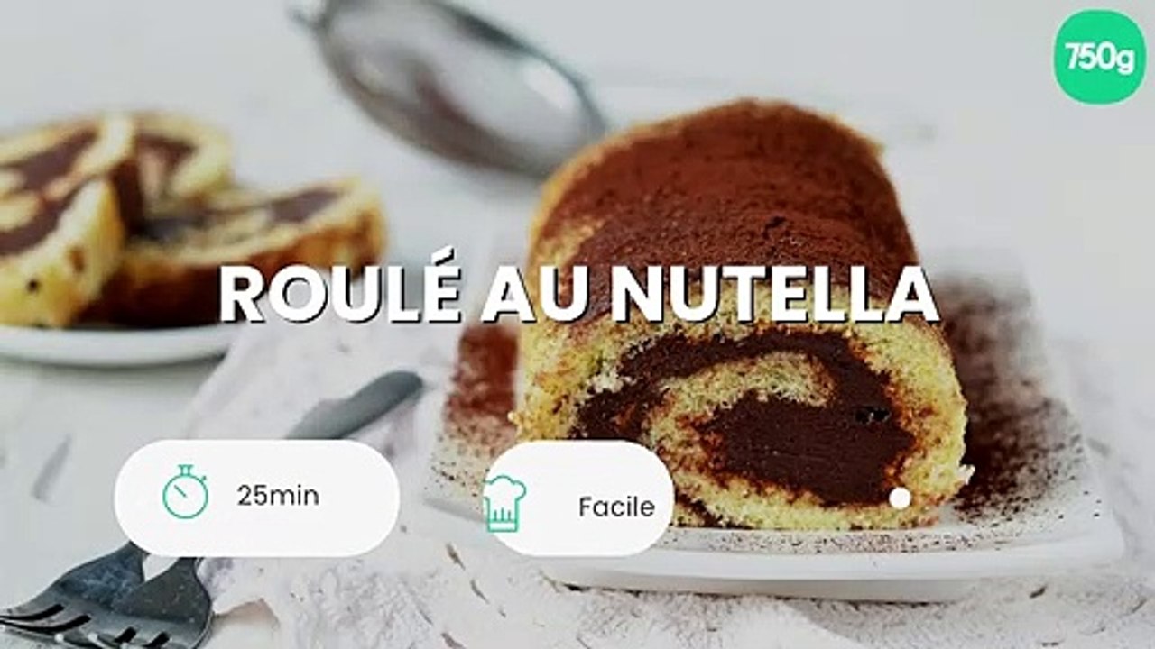 Roulé au nutella