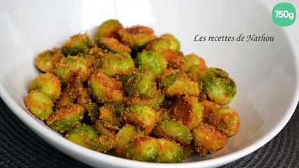 Choux de Bruxelles croustillants au paprika