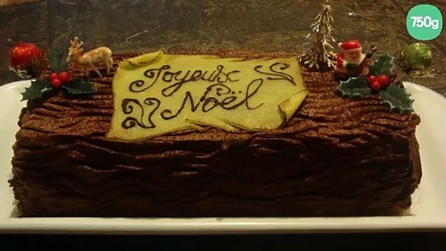 Gâteau à la crème de marron / bûche de Noël