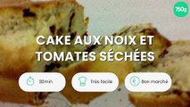 Cake aux noix et tomates séchées