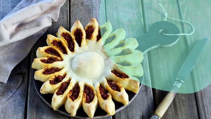 Pizza soleil bolognaise