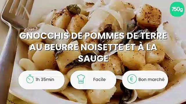 Gnocchis de pommes de terre au beurre noisette et à la sauge