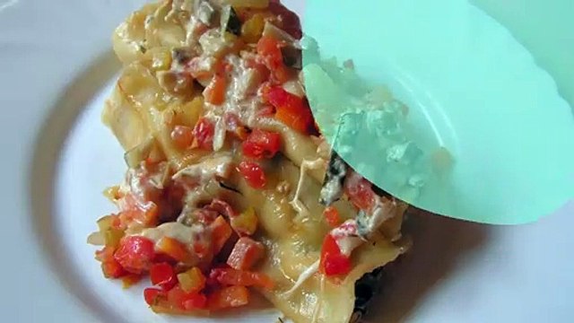 Cannellonis farcis aux légumes