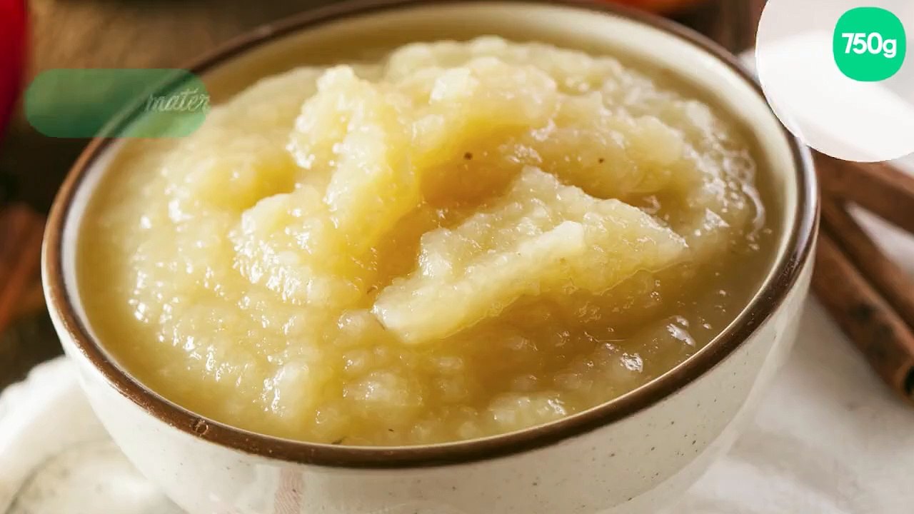 Compote de pommes en MAP