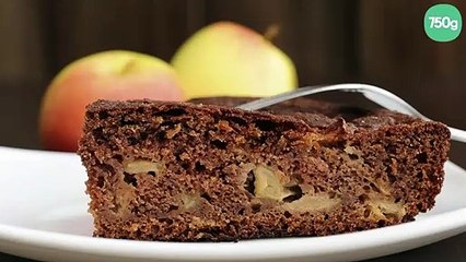 Gâteau pommes chocolat