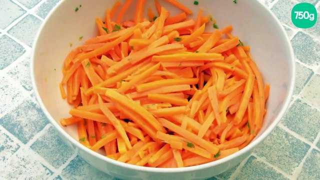 Salade de carottes au cumin et épices