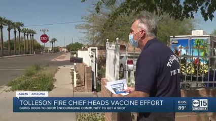 Tolleson fire chief heads COVID-19 vaccine effort