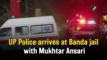 UP Police arrives at Banda jail with Mukhtar Ansari