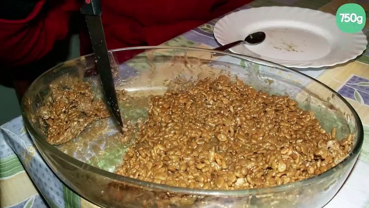 Gâteau au carambar et chamallows