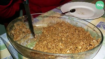 Gâteau au carambar et chamallows