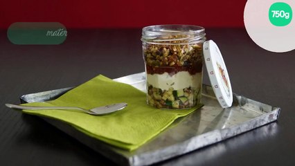 Verrine estivale pour pique-nique