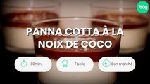 Panna cotta à la noix de coco